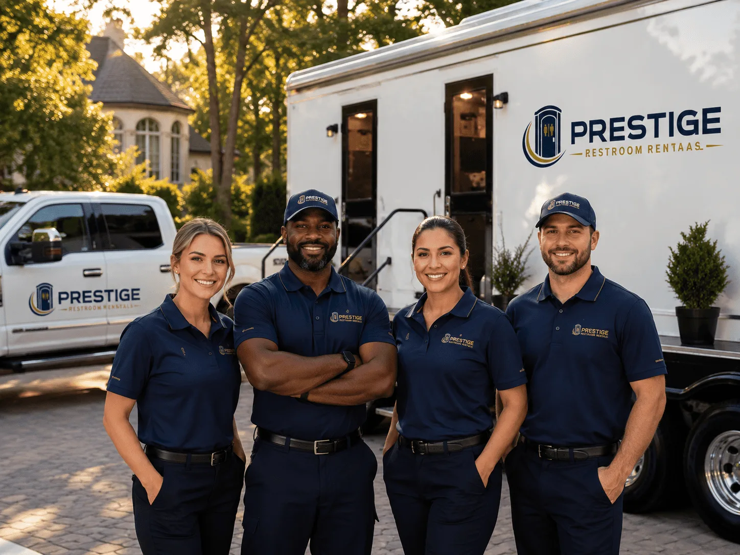 Trusted Luxury Portable Restrooms company in Rinard, IL